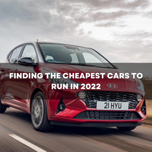 Finding the cheapest cars to run in 2022