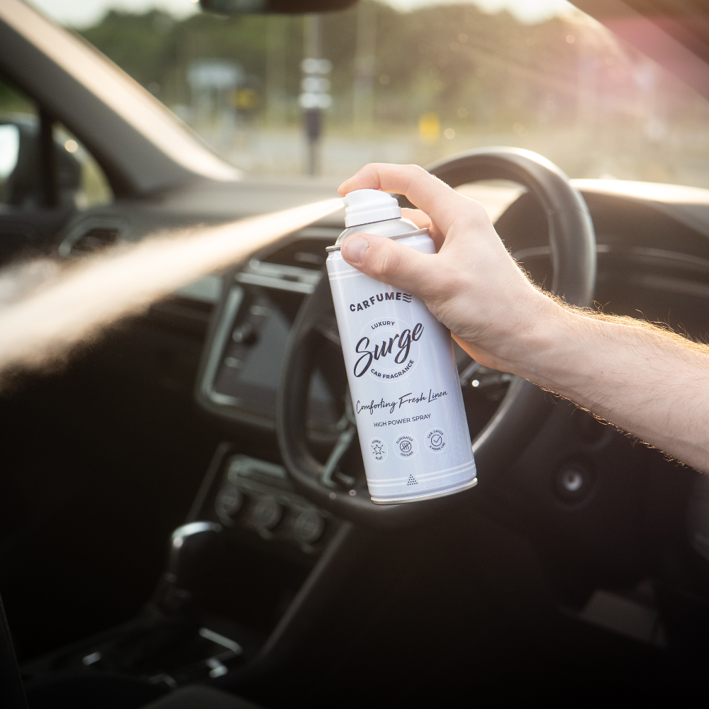 Classics Fresh Linen Carfume "Surge"