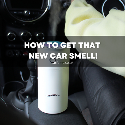 How to get that new car smell!