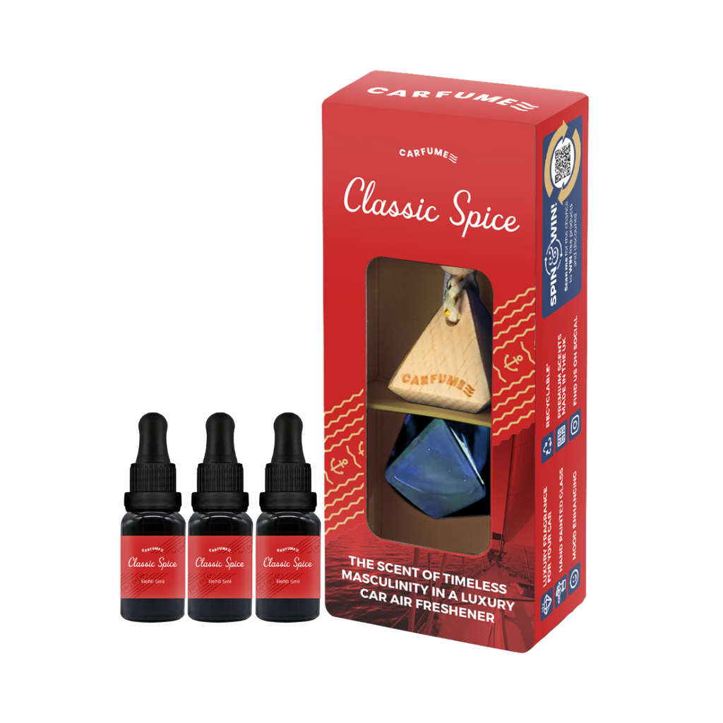 Limited Edition Classic Spice Carfume & Refill Bundle