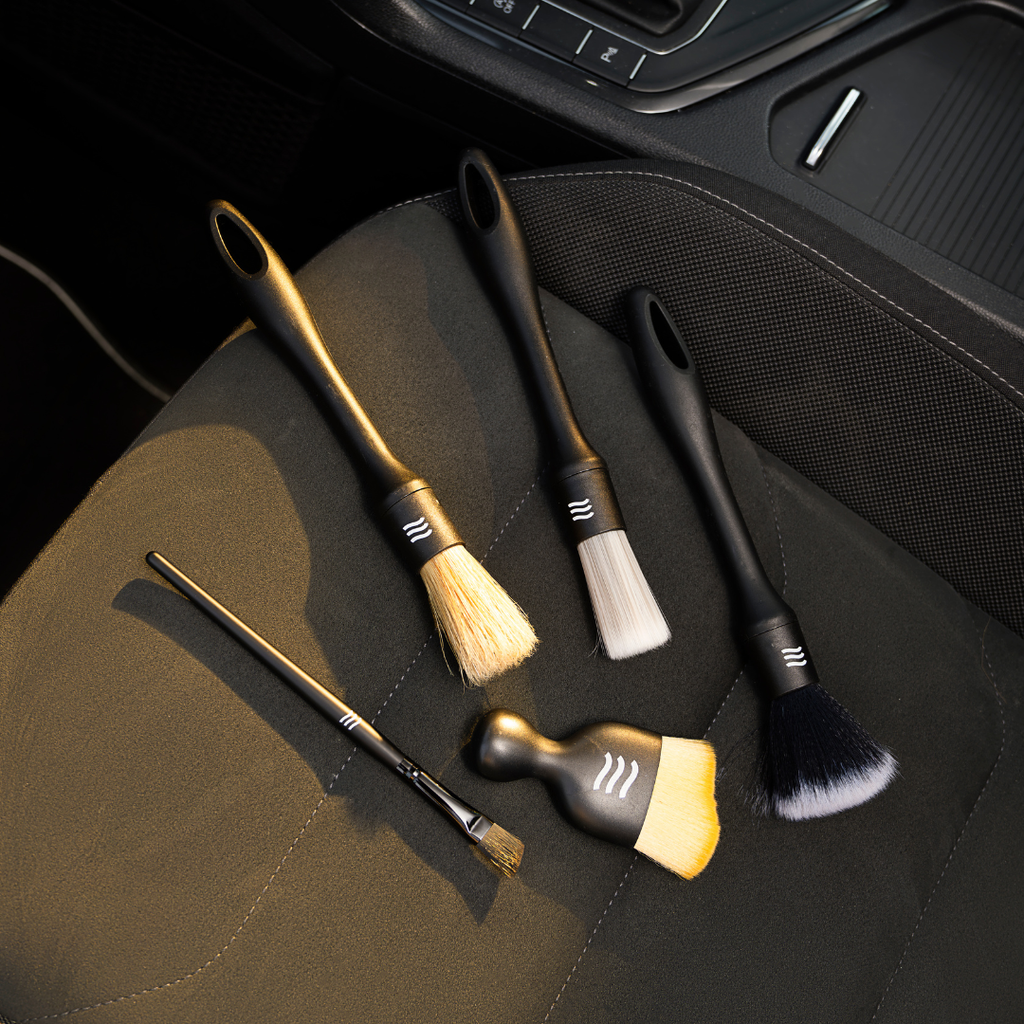 Carfume Five Piece Detailing Brush Set