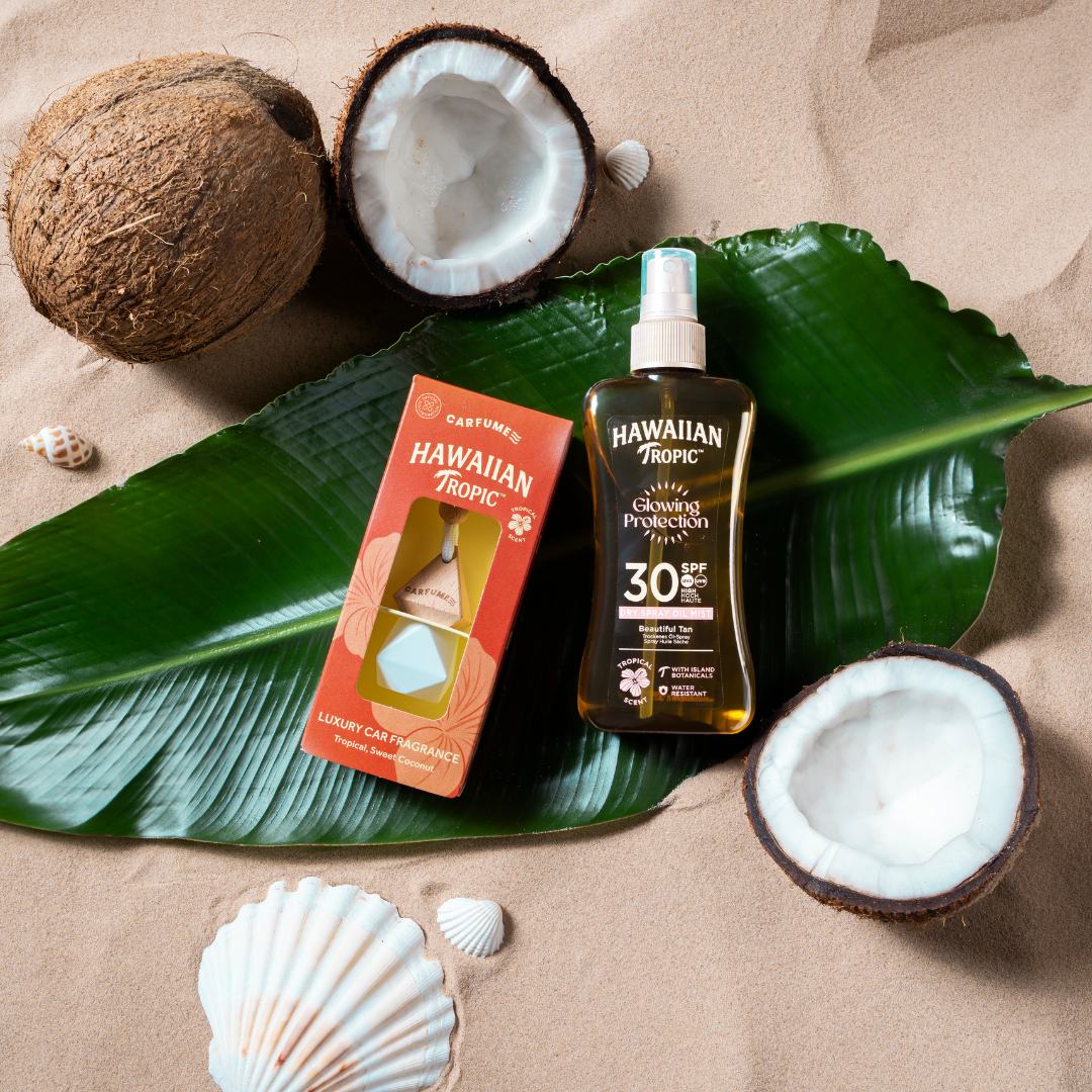 Limited Edition Carfume x Hawaiian Tropic Collab Bundle