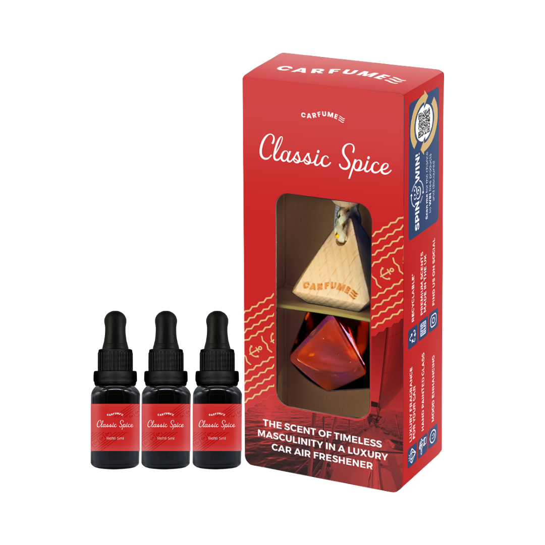 Limited Edition Classic Spice Carfume & Refill Bundle