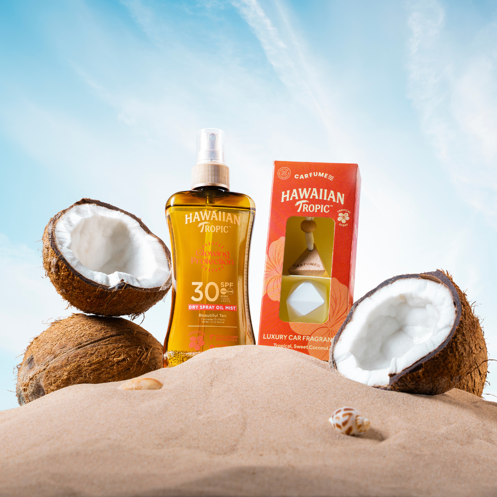 Limited Edition Carfume x Hawaiian Tropic Collab Bundle