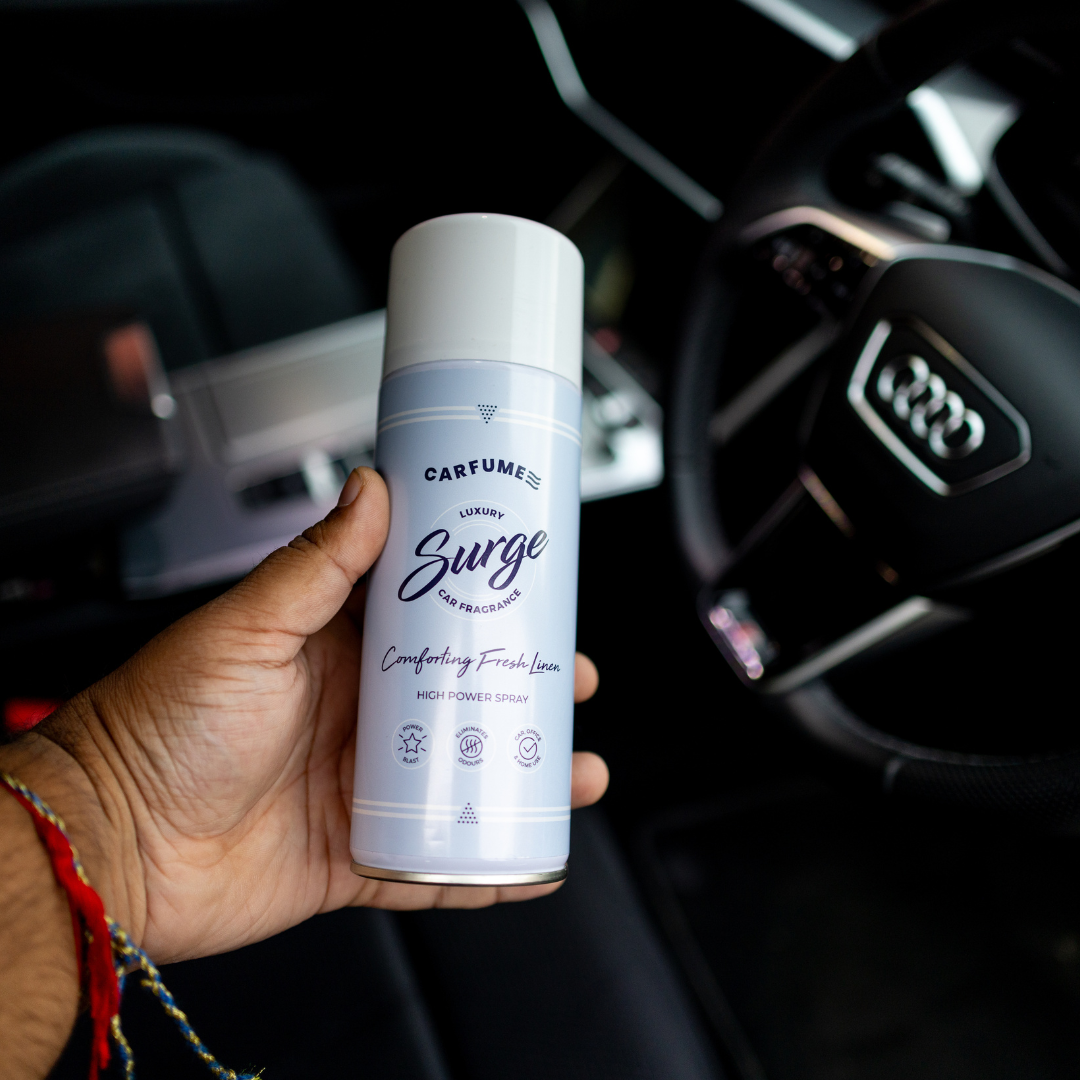 Fresh Linen Carfume "Surge"